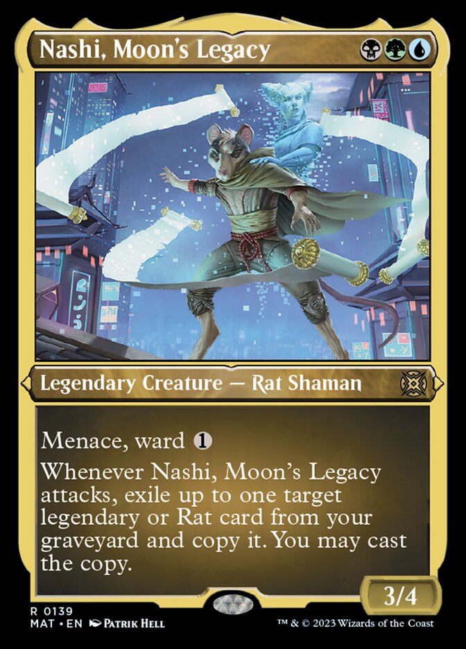 Nashi, Moon's Legacy (Foil Etched) [March of the Machine: The Aftermath] | Good Games Modbury