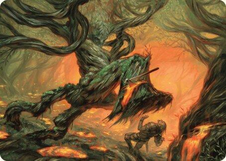 Stump Stomp Art Card 20 (Art Series: Modern Horizons 3)  | Good Games Modbury