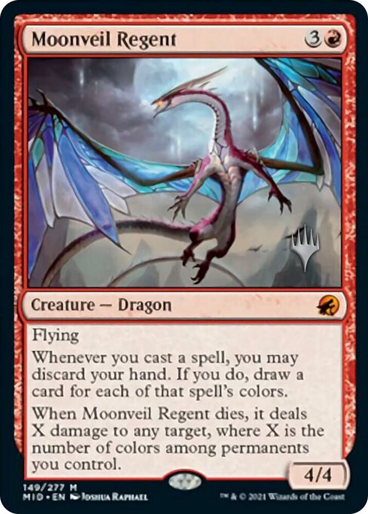 Moonveil Regent 149p/171 (Promo Pack: Innistrad: Midnight Hunt)  - Foil | Good Games Modbury
