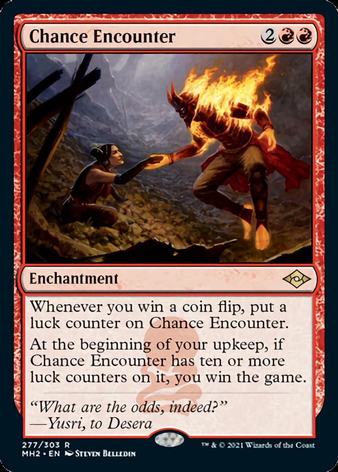 Chance Encounter (Foil Etched) [Modern Horizons 2] | Good Games Modbury