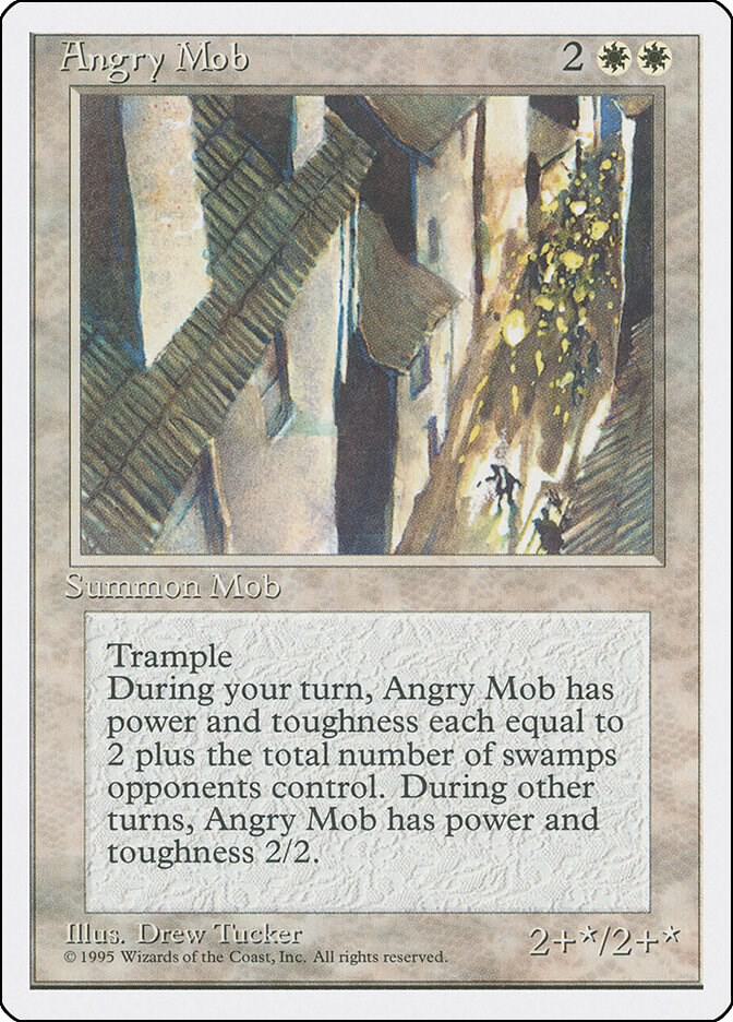 Angry Mob 3/378 (Fourth Edition)  | Good Games Modbury