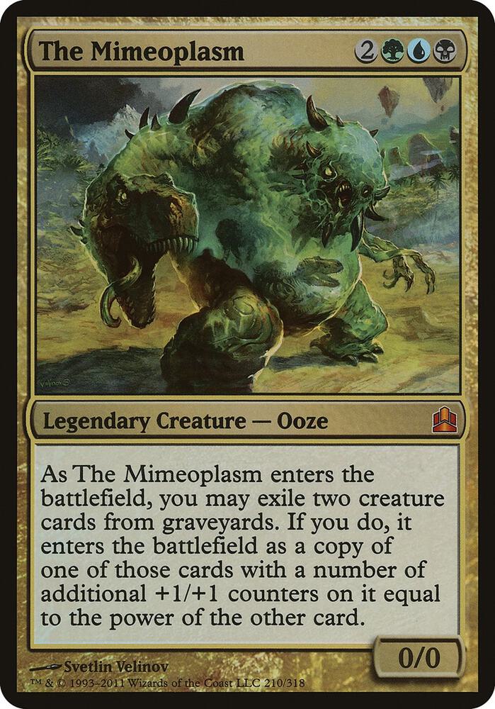 The Mimeoplasm Commander 210/15 (Oversize Cards)  - Foil | Good Games Modbury