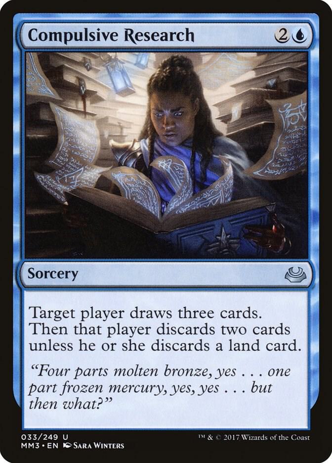 Compulsive Research 33/249 (Modern Masters 2017)  - Foil | Good Games Modbury