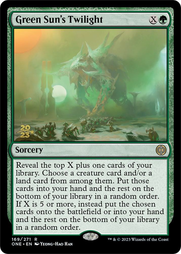 Green Suns Twilight 169s/160 (Prerelease Cards)  - Foil | Good Games Modbury