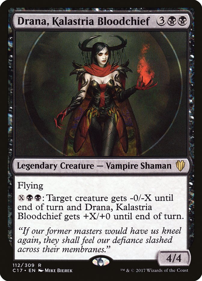 Drana, Kalastria Bloodchief 112/309 (Commander 2017)  | Good Games Modbury