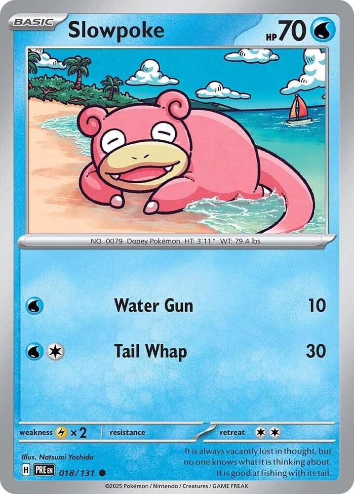 Slowpoke (018/131) [Scarlet & Violet: Prismatic Evolutions] | Good Games Modbury