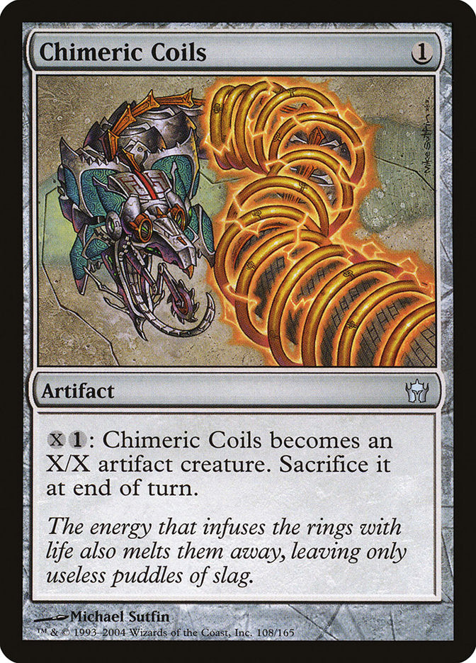 Chimeric Coils 108/165 (Fifth Dawn)  | Good Games Modbury