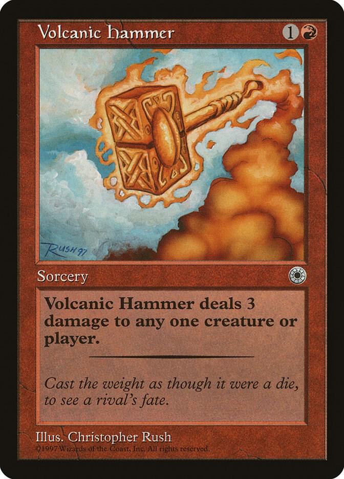 Volcanic Hammer 154/243 (Portal)  | Good Games Modbury
