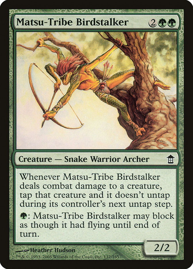 Matsu-Tribe Birdstalker 137/165 (Saviors of Kamigawa)  | Good Games Modbury