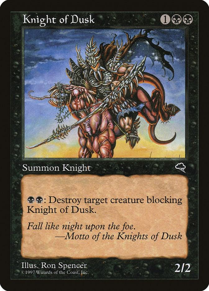 Knight of Dusk 140/350 (Tempest)  | Good Games Modbury