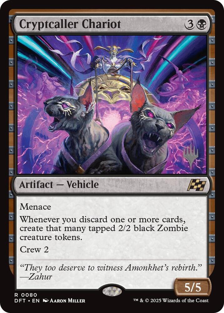 Cryptcaller Chariot 80 (Promo Pack: Aetherdrift)  | Good Games Modbury