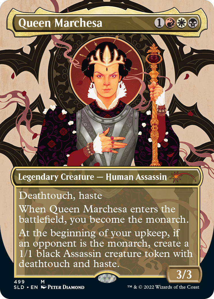 Queen Marchesa (Borderless) [Secret Lair Drop Series] | Good Games Modbury