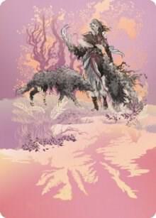 Arlinn the Packs Hope Art Card 03 81 3 (Art Series: Innistrad: Midnight Hunt)  | Good Games Modbury