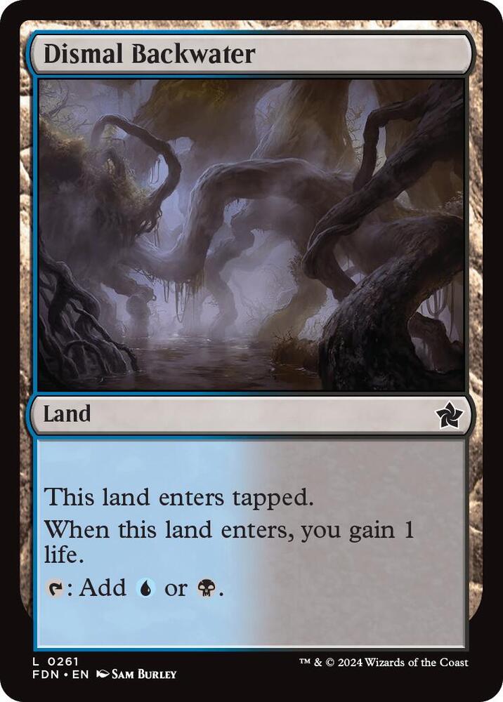 Dismal Backwater 261 (Foundations)  - Foil | Good Games Modbury