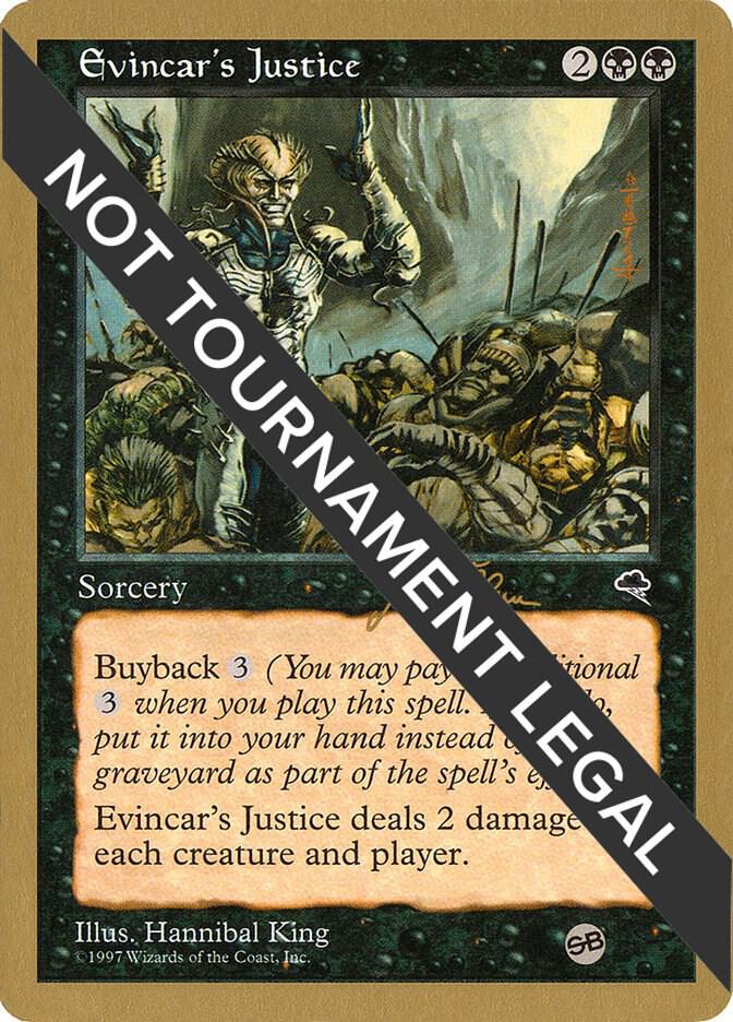 Evincars Justice 1999 Jakub Slemr TMP SB js134sb/111 (World Championship Decks)  | Good Games Modbury