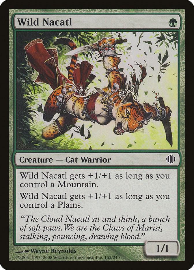 Wild Nacatl 152/249 (Shards of Alara)  - Foil | Good Games Modbury