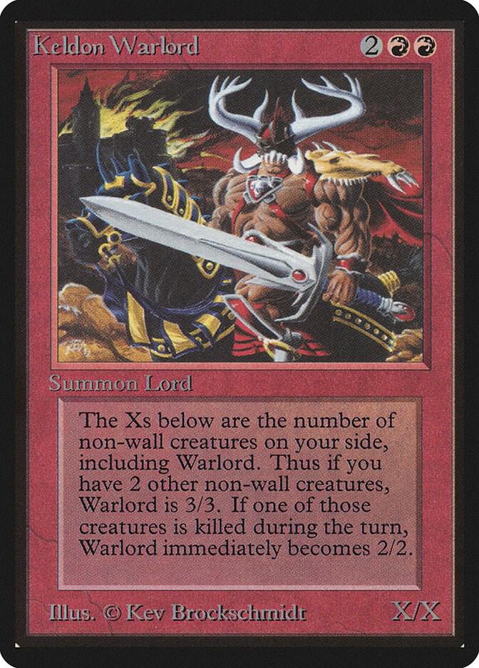 Keldon Warlord 161/302 (Beta Edition)  | Good Games Modbury