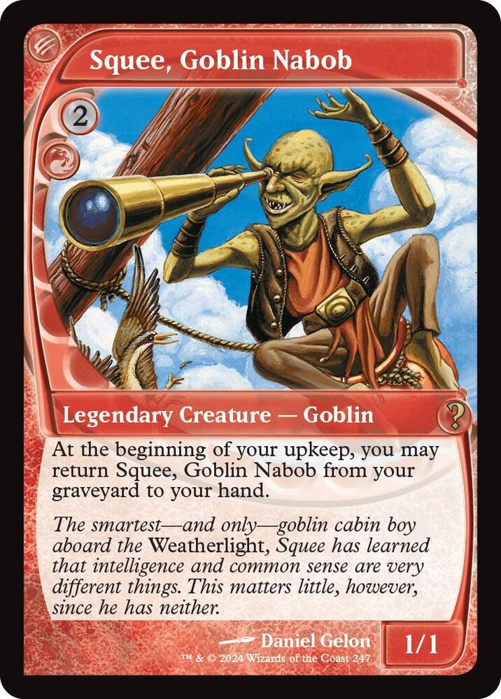 Squee, Goblin Nabob 247/390 (Mystery Booster 2)  - Future Sight Foil | Good Games Modbury