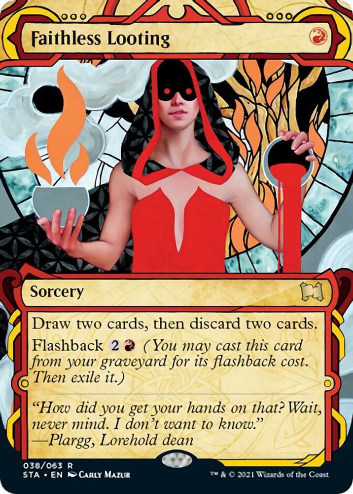Faithless Looting 38 (Strixhaven: Mystical Archives)  - Foil | Good Games Modbury