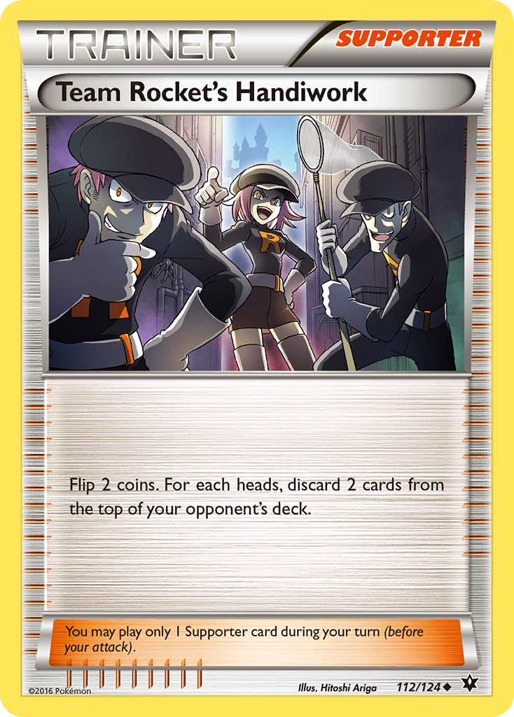 Team Rocket's Handiwork (112/124) [XY: Fates Collide] | Good Games Modbury