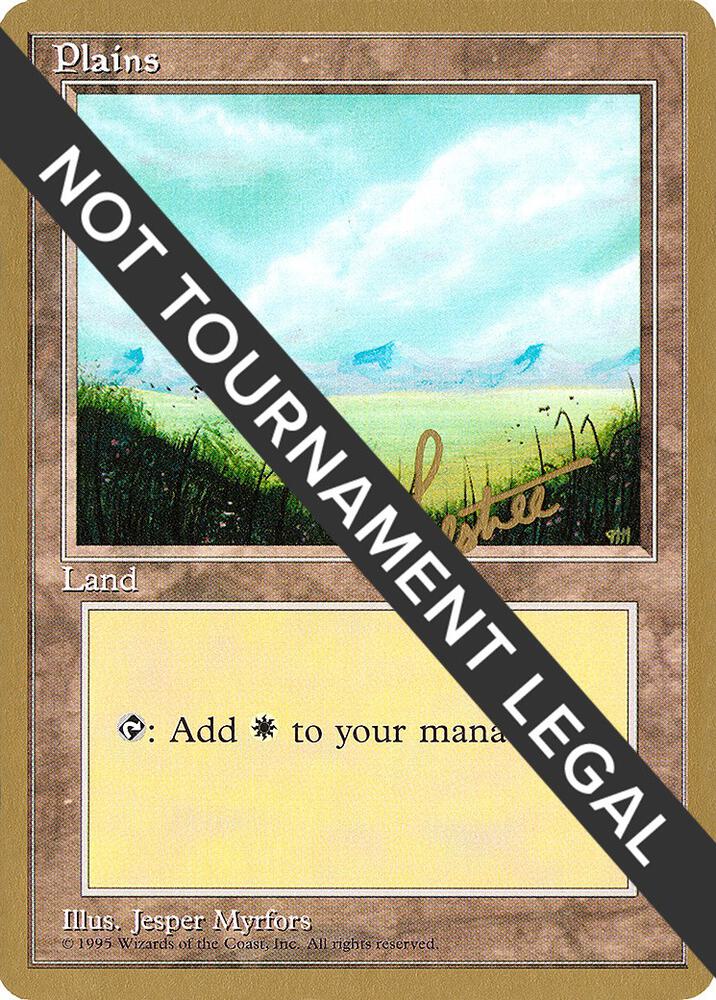 Plains A 1996 Bertrand Lestree 4ED bl364/308 (World Championship Decks)  | Good Games Modbury