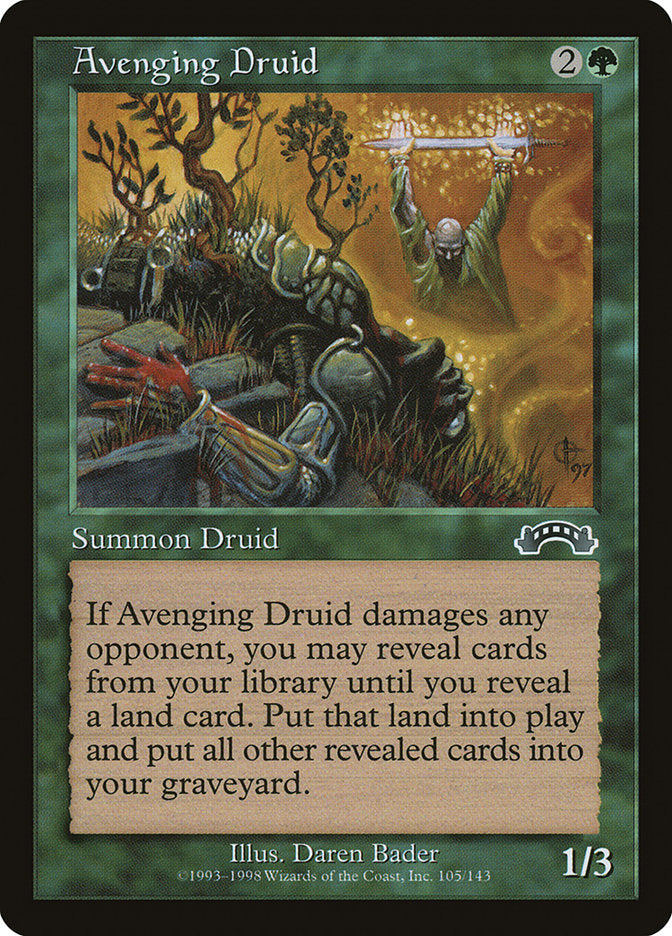 Avenging Druid 105/143 (Exodus)  | Good Games Modbury