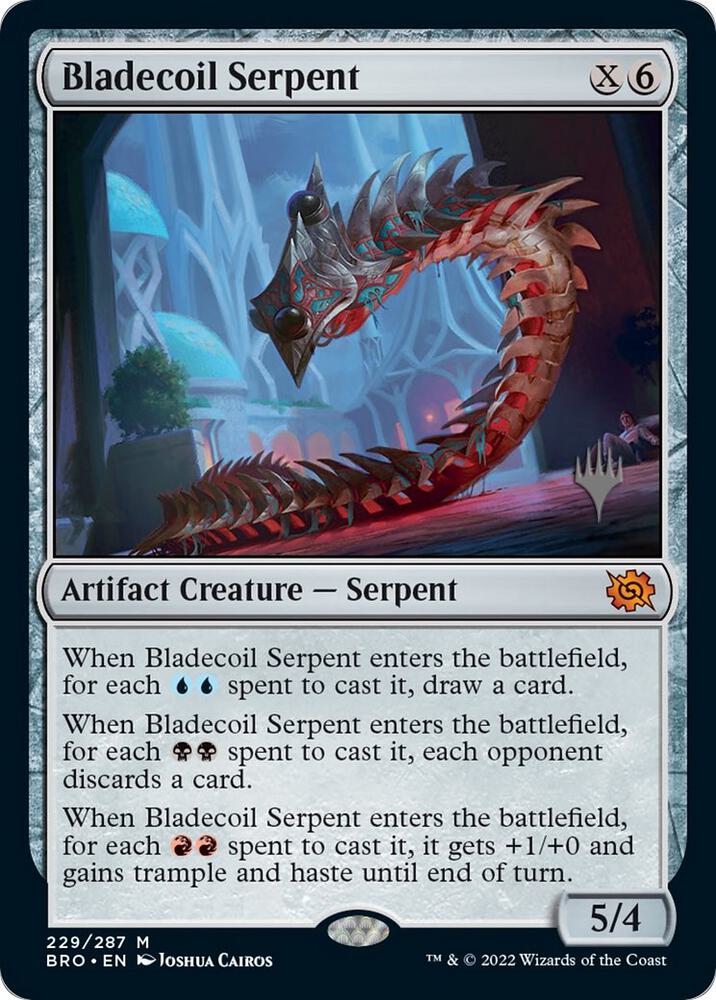 Bladecoil Serpent 229p/169 (Promo Pack: The Brothers' War)  | Good Games Modbury