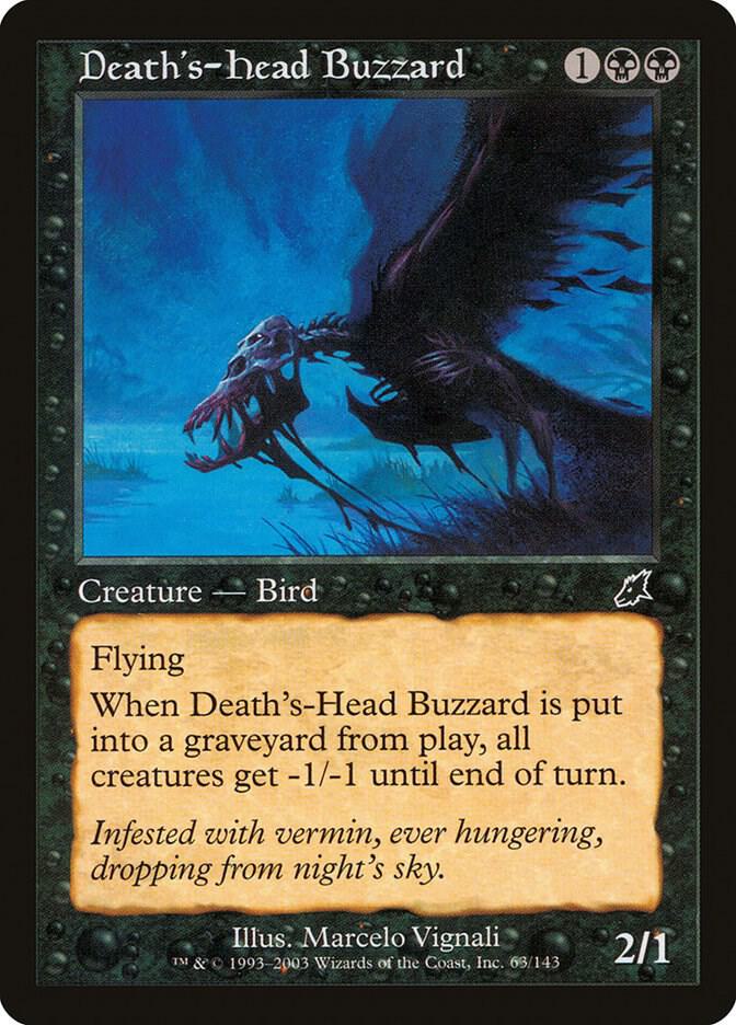 Death's-Head Buzzard 63/143 (Scourge)  - Foil | Good Games Modbury