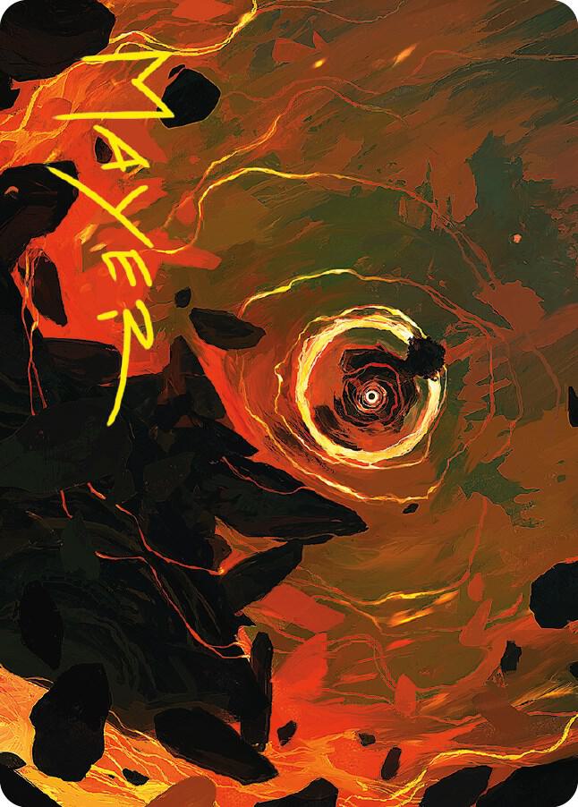 Frodo Baggins Art Card 47 81 Gold Stamped Signature 47 (Art Series: Universes Beyond: The Lord of the Rings: Tales of Middle-earth)  | Good Games Modbury