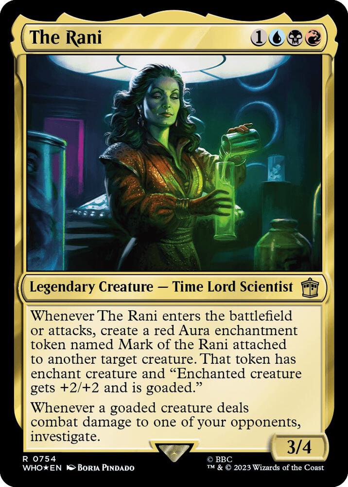 The Rani 754/331 (Universes Beyond: Doctor Who)  - Surge Foil | Good Games Modbury
