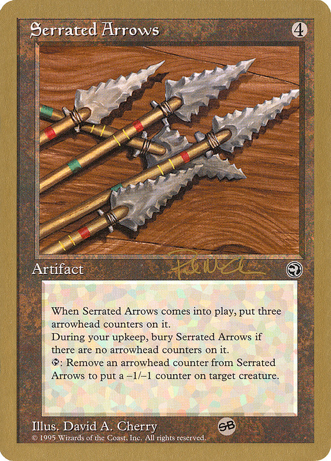 Serrated Arrows (Paul McCabe) (SB) [World Championship Decks 1997] | Good Games Modbury
