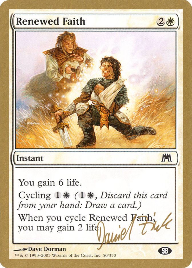 Renewed Faith (Daniel Zink) (SB) [World Championship Decks 2003] | Good Games Modbury