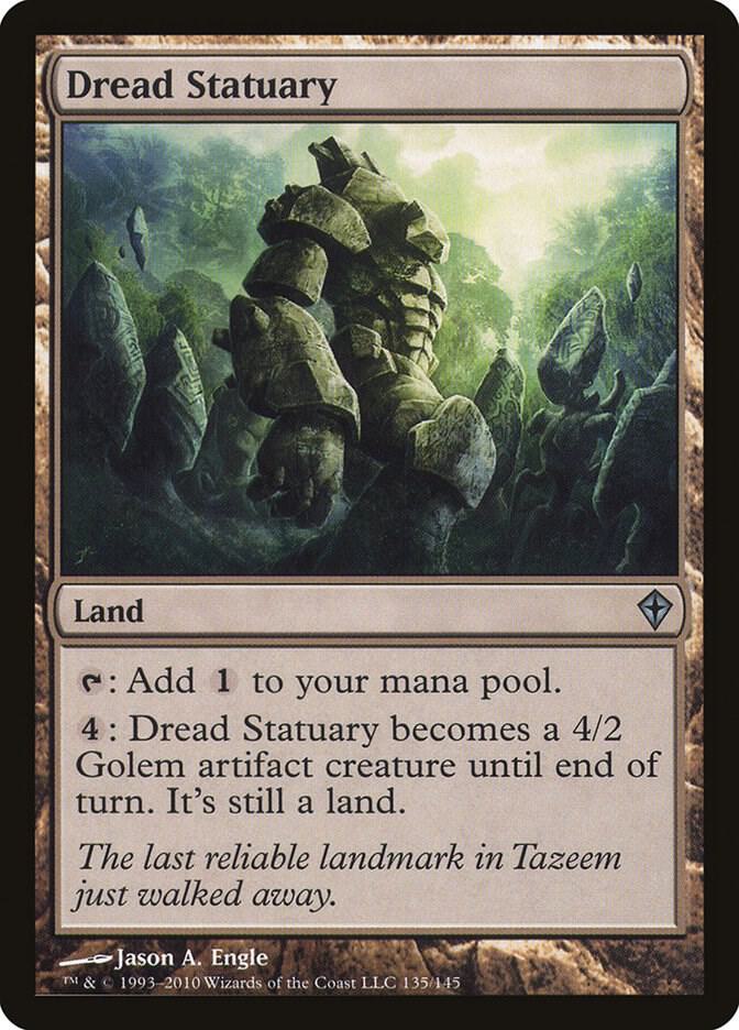 Dread Statuary 135 (Worldwake)  | Good Games Modbury