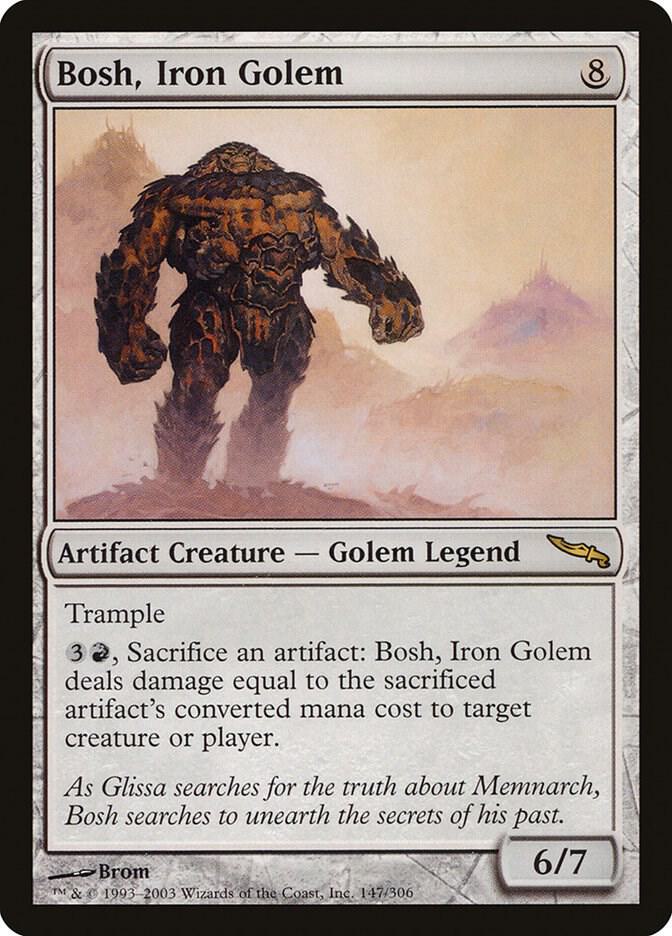Bosh, Iron Golem 147/306 (Mirrodin)  | Good Games Modbury