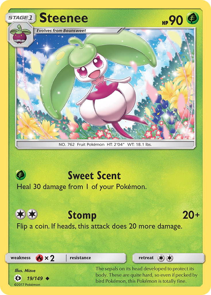 Steenee (19/149) [Sun & Moon: Base Set] | Good Games Modbury