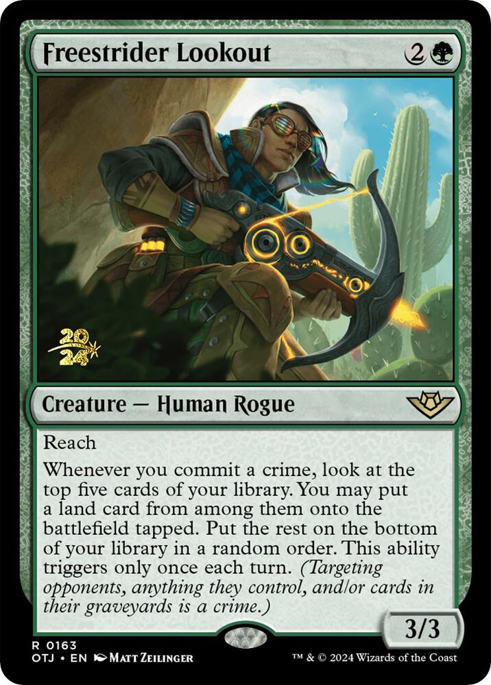 Freestrider Lookout 163s/160 (Prerelease Cards)  - Foil | Good Games Modbury