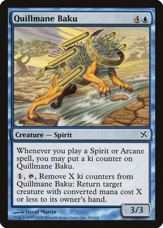 Quillmane Baku 48/165 (Betrayers of Kamigawa)  - Foil | Good Games Modbury