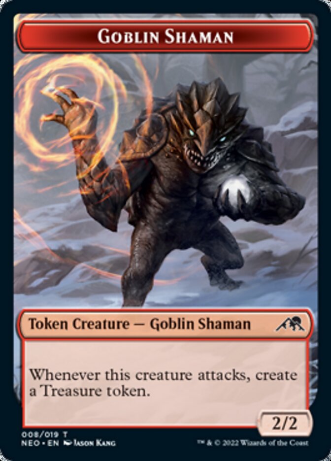 Goblin Shaman Token [Kamigawa: Neon Dynasty Tokens] | Good Games Modbury