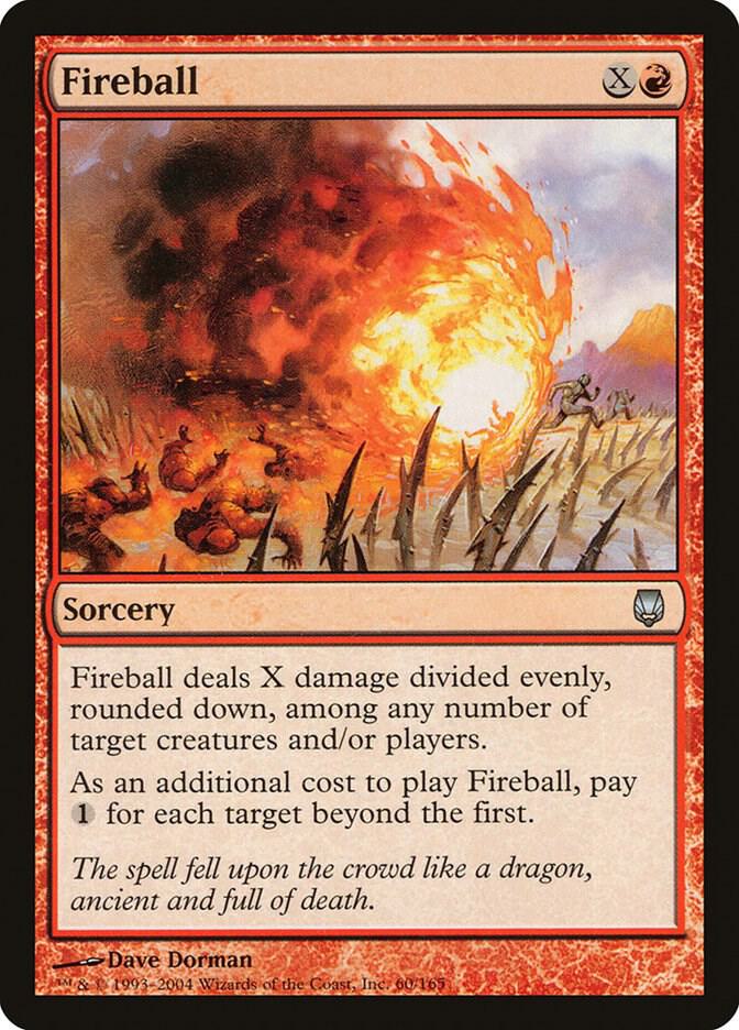 Fireball 60/165 (Darksteel)  - Foil | Good Games Modbury