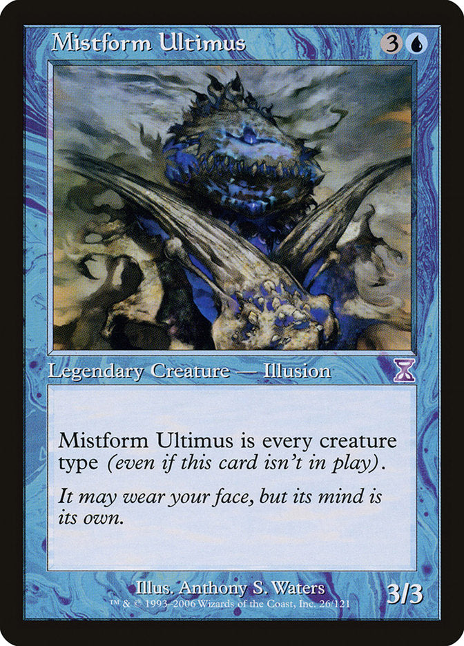 Mistform Ultimus 26/121 (Timeshifted)  | Good Games Modbury