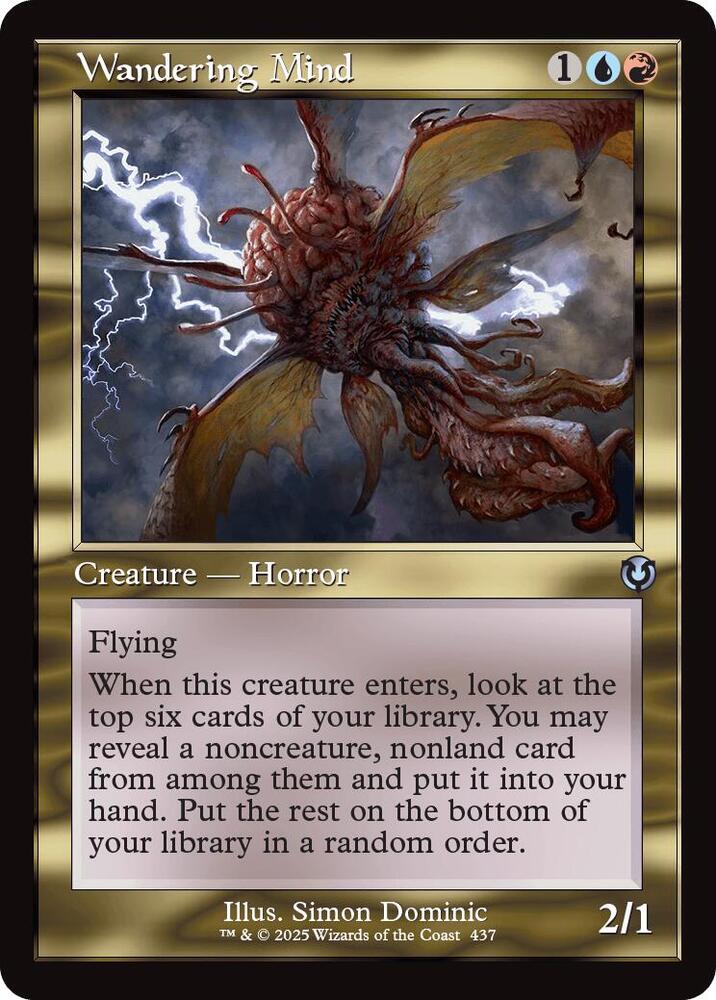 Wandering Mind 437/287 (Innistrad Remastered)  - Retro Foil | Good Games Modbury