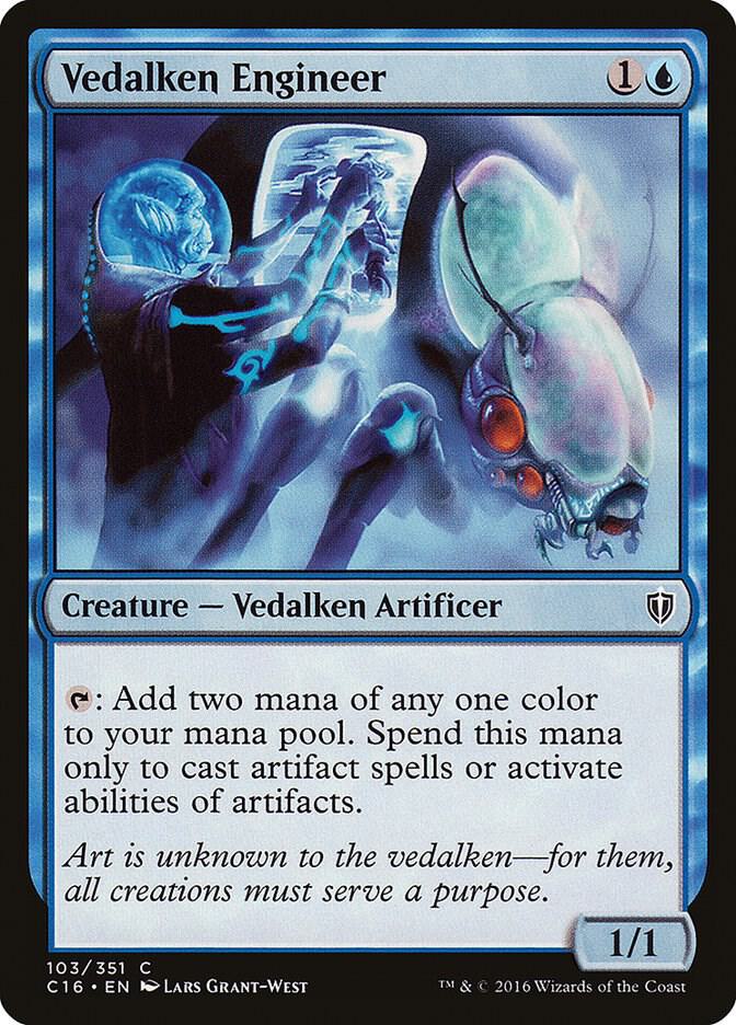 Vedalken Engineer 103/351 (Commander 2016)  | Good Games Modbury