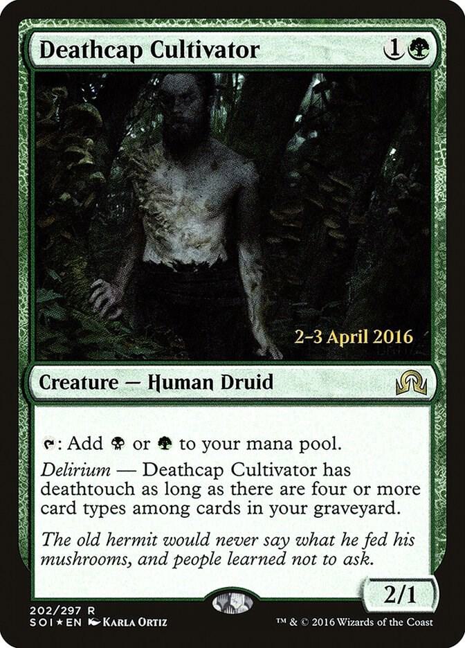 Deathcap Cultivator 202s/89 (Prerelease Cards)  - Foil | Good Games Modbury