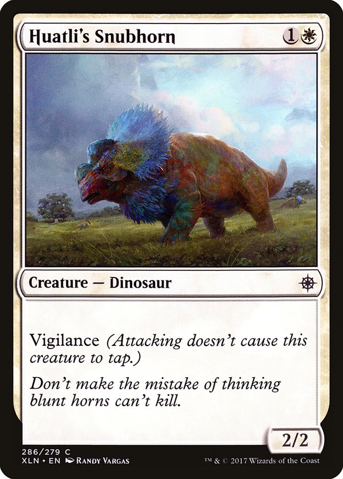 Huatli's Snubhorn [Ixalan] | Good Games Modbury