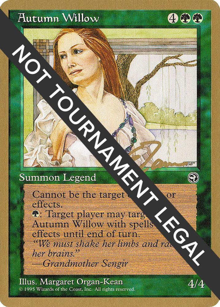 Autumn Willow 1996 Eric Tam HML et83/308 (World Championship Decks)  | Good Games Modbury