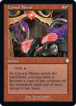 Cursed Mirror Retro Frame 115/40 (Commander: The Brothers' War)  | Good Games Modbury
