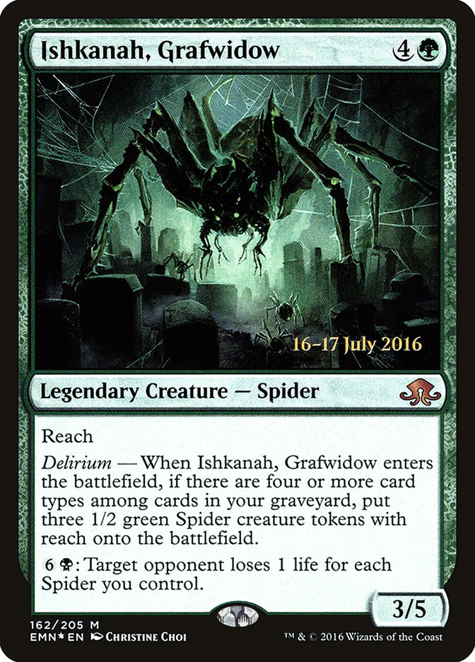 Ishkanah, Grafwidow [Eldritch Moon Prerelease Promos] | Good Games Modbury