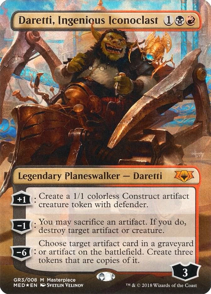 Daretti, Ingenious Iconoclast 3/24 (Mythic Edition: Guilds of Ravnica)  - Foil | Good Games Modbury