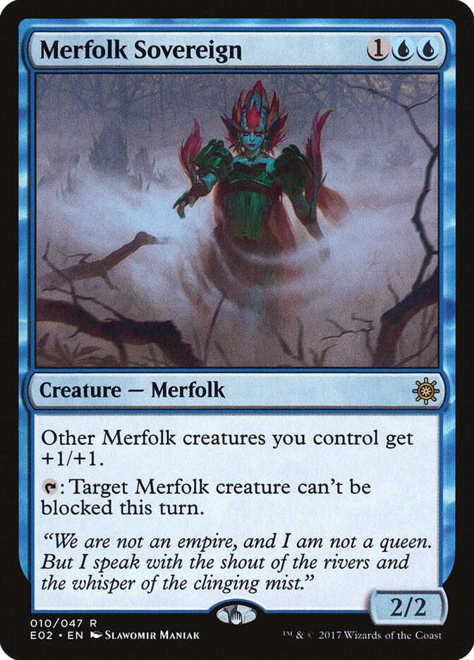 Merfolk Sovereign 10/47 (Explorers of Ixalan)  | Good Games Modbury