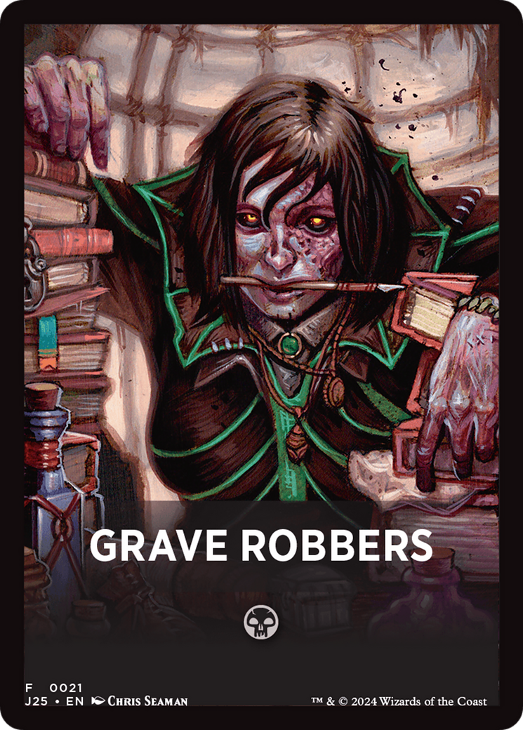 Grave Robbers Theme Card [Foundations Jumpstart Front Cards] | Good Games Modbury